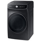 Samsung DVE60A9900V 7.5 Cu. Ft. Smart Dial Electric Dryer With Flexdry™ And Super Speed Dry In Brushed Black