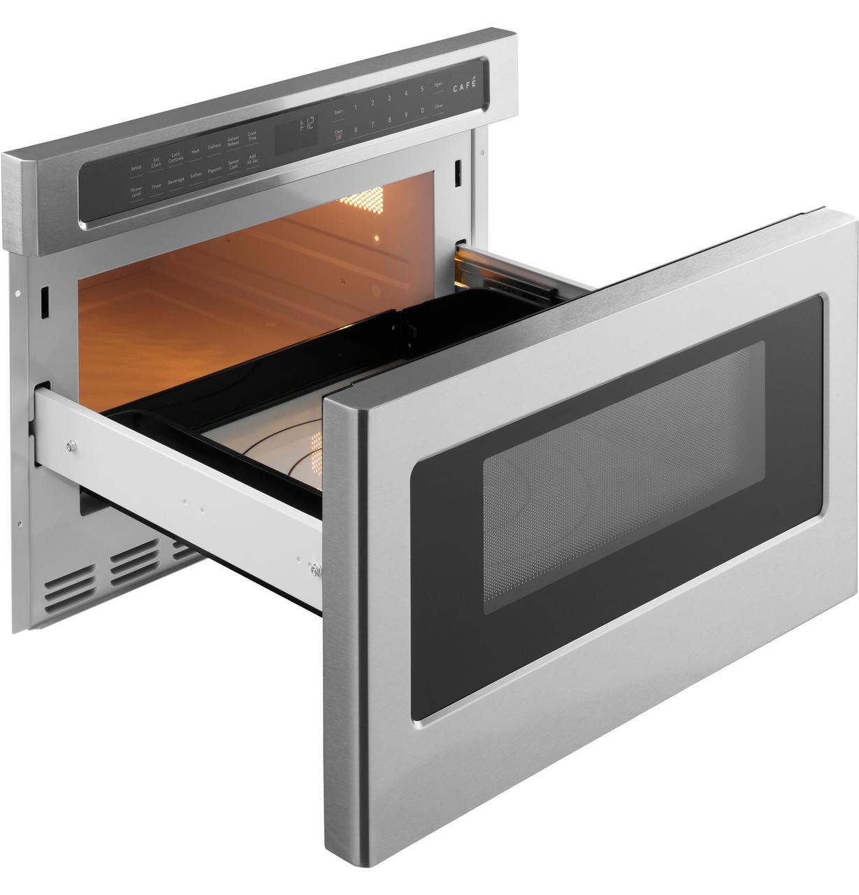 Cafe CWL112P2RS1 Café&#8482; Built-In Microwave Drawer Oven