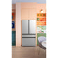 Cafe CGE29DM5TS5 Café™ Energy Star® 28.7 Cu. Ft. Smart 4-Door French-Door Refrigerator In Platinum Glass With Dual-Dispense Autofill Pitcher