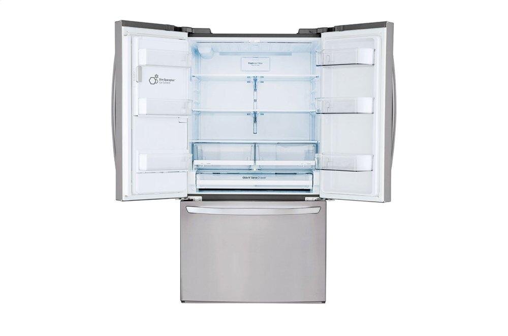 Lg LFXS26973S 26 Cu. Ft. Smart Wi-Fi Enabled French Door Refrigerator
