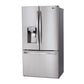 Lg LFXS26973S 26 Cu. Ft. Smart Wi-Fi Enabled French Door Refrigerator