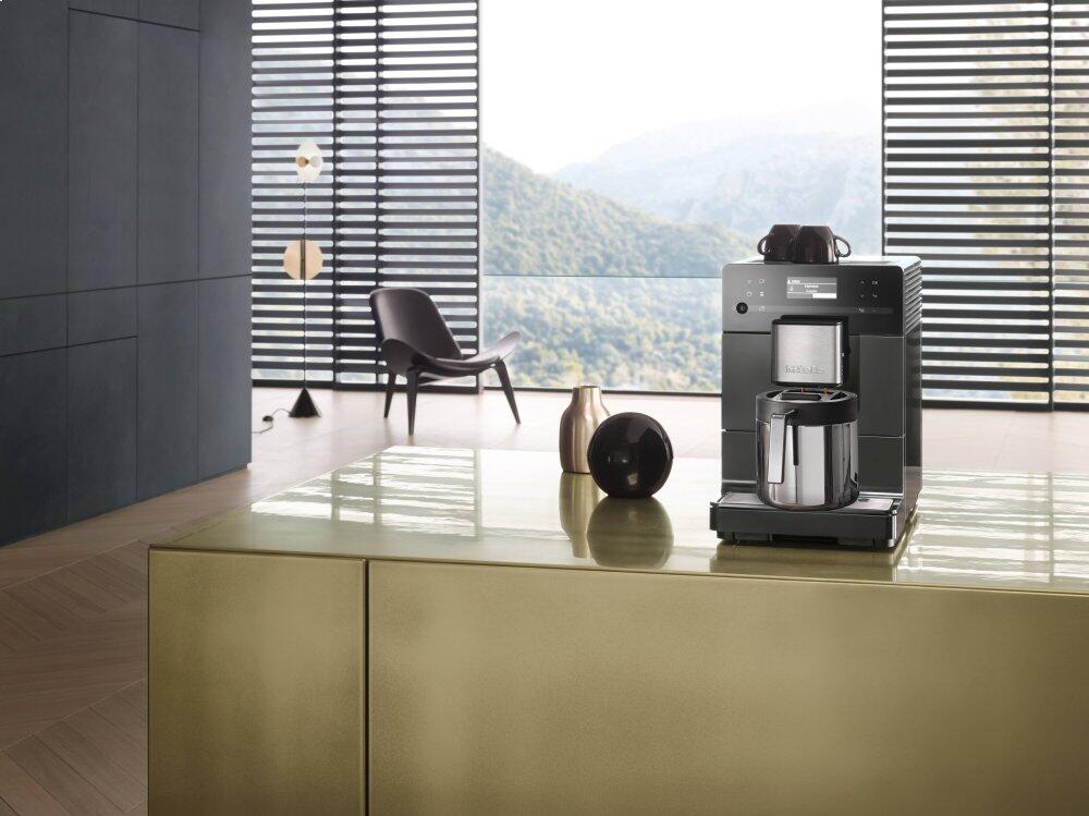 Miele CM5300 Gray Cm 5300 - Countertop Coffee Machine With Onetouch For Two For The Ultimate Coffee Enjoyment.