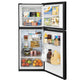 Frigidaire FFET1022UB Frigidaire 10.1 Cu. Ft. Top Freezer Apartment-Size Refrigerator