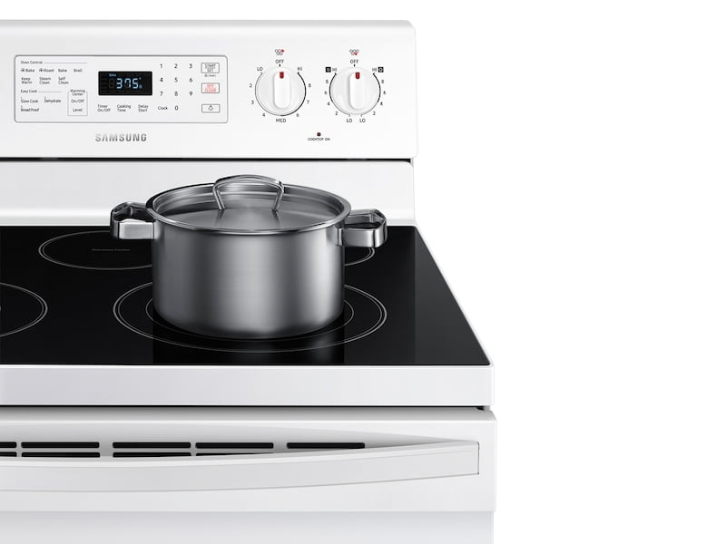 Samsung NE59T4321SW 5.9 Cu. Ft. Freestanding Electric Range With Convection In White