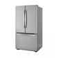 Lg LRFCC23D6S 23 Cu.Ft French Door, Counter-Depth, Non Dispense Refrigerator