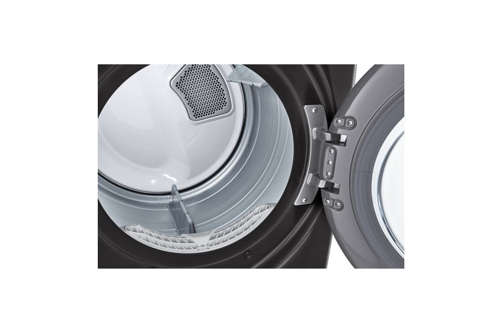 Lg DLGX4201B 7.4 Cu. Ft. Ultra Large Capacity Smart Wi-Fi Enabled Front Load Gas Dryer With Turbosteam™ And Built-In Intelligence