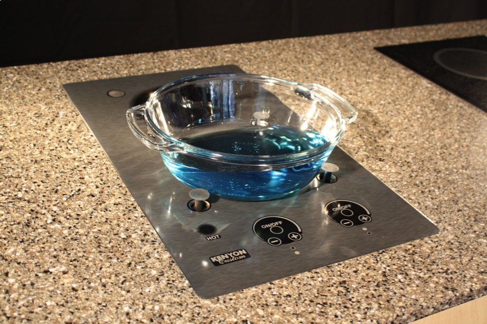 Kenyon B40579PUPS 120V Stainless Steel 2 Burner With Pups