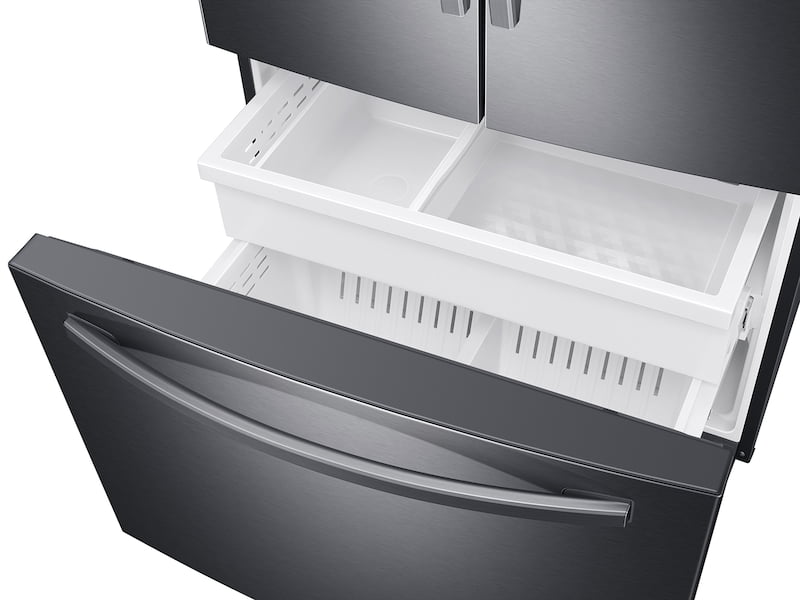 Samsung RF28T5F01SG 28 Cu. Ft. 3-Door French Door Refrigerator With Family Hub™ In Black Stainless Steel