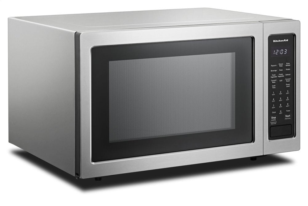 Kitchenaid KMCC5015GSS 21 3/4" Countertop Convection Microwave Oven - 1000 Watt - Stainless Steel