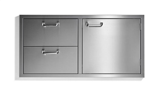 Lynx LSA742 42" Storage Door & Double Drawer Combo - Sedona By Lynx Series