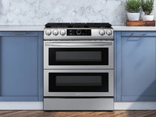 Samsung NY63T8751SS 6.3 Cu. Ft. Flex Duo™ Front Control Slide-In Dual Fuel Range With Smart Dial , Air Fry & Wi-Fi In Stainless Steel