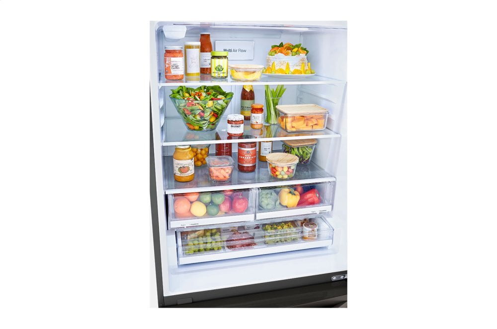 Lg LRDCS2603D 26 Cu. Ft. Bottom Freezer Refrigerator