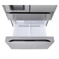 Lg LF29S8330S 29 Cu. Ft. Smart Standard-Depth Max™ 4-Door French Door Refrigerator With Full-Convert Drawer™