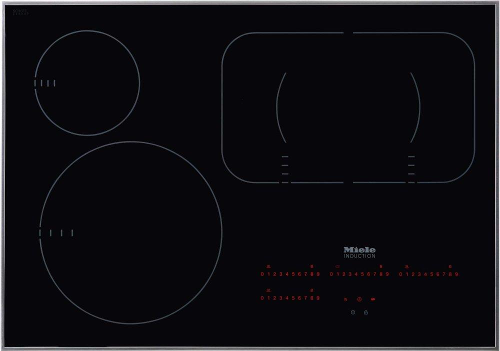 Miele KM6360STAINLESSSTEEL Km 6360 - Induction Cooktop With Powerflex Cooking Area For Maximum Versatility And Performance.