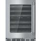 Thermador T24UW925LS Freedom® Wine Cooler With Glass Door 24'' Professional T24Uw925Ls