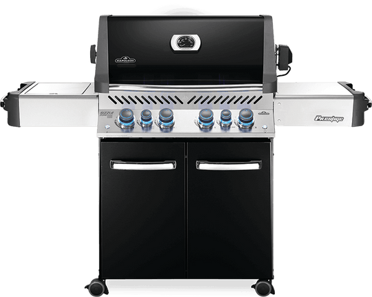Napoleon Bbq P500RSIBPK3 Prestige 500 Rsib With Infrared Side And Rear Burners , Black , Propane