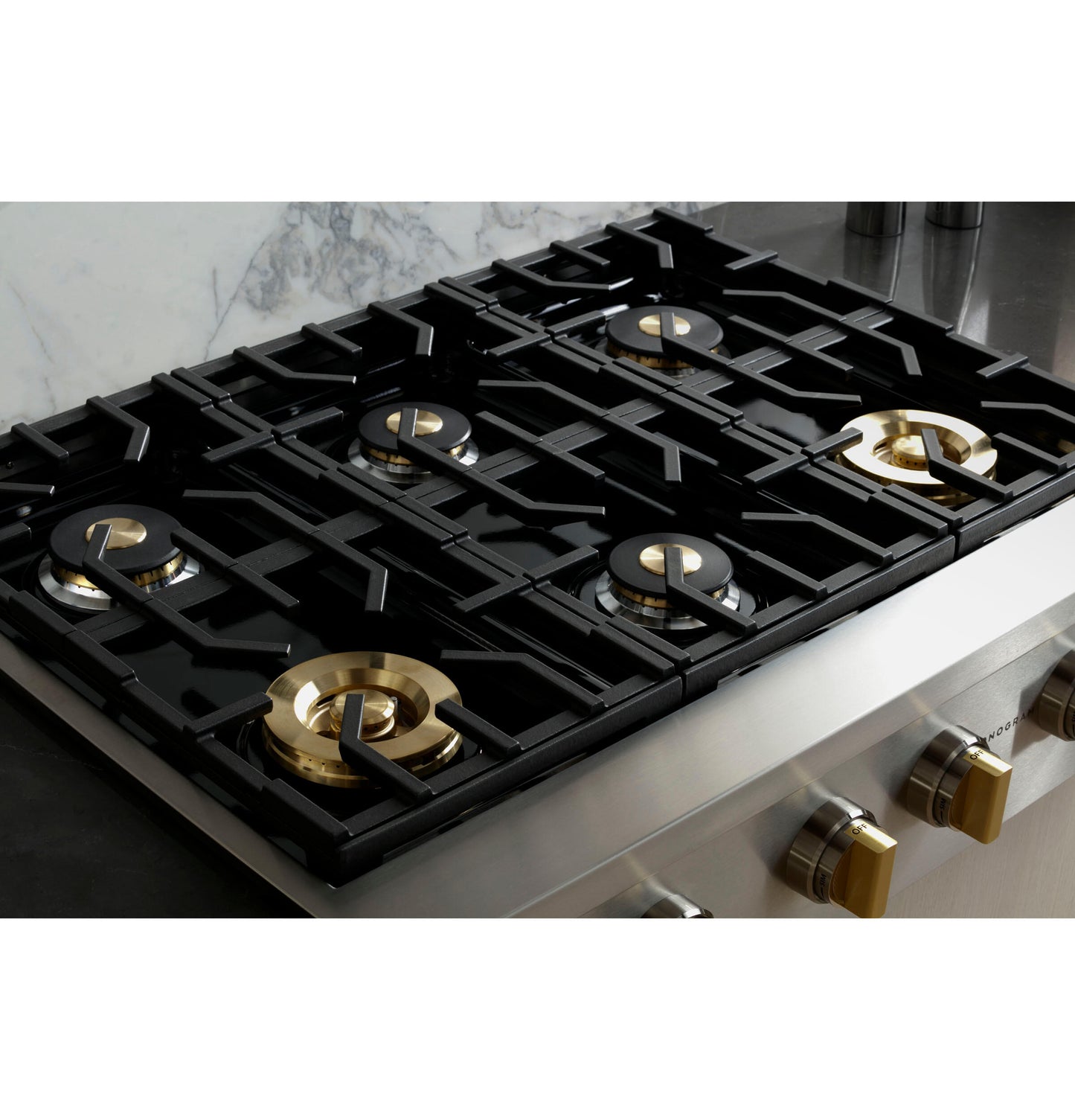 Monogram ZGU366NTSS Monogram 36" Professional Gas Rangetop With 6 Burners (Natural Gas)