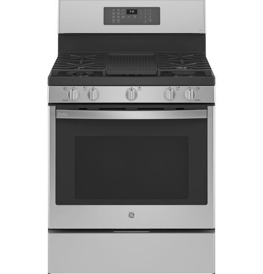 Ge Appliances PGB935YPFS Ge Profile™ Smart 30" Free-Standing Self Clean Gas Fingerprint Resistant Range With No Preheat Air Fry