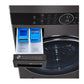 Lg WKEX200HBA Single Unit Front Load Lg Washtower™ With Center Control™ 4.5 Cu. Ft. Washer And 7.4 Cu. Ft. Electric Dryer