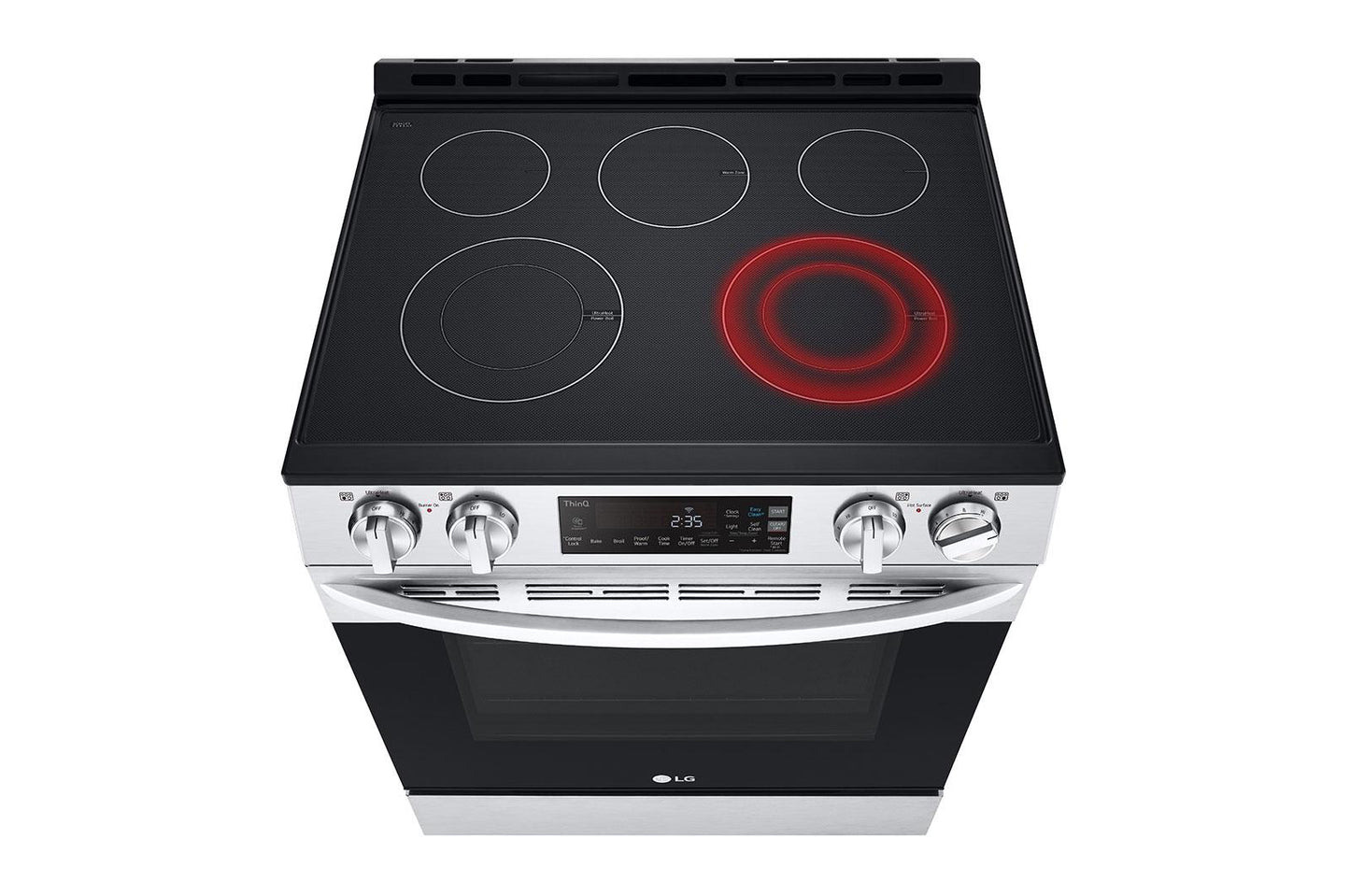 Lg LSEL6331F 6.3 Cu Ft. Smart Wi-Fi Enabled Electric Slide-In Range With Easyclean®