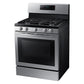 Samsung NX58T7511SS 5.8 Cu. Ft. Freestanding Gas Range With Air Fry And Convection In Stainless Steel