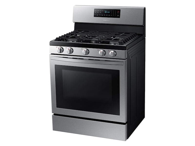 Samsung NX58T7511SS 5.8 Cu. Ft. Freestanding Gas Range With Air Fry And Convection In Stainless Steel