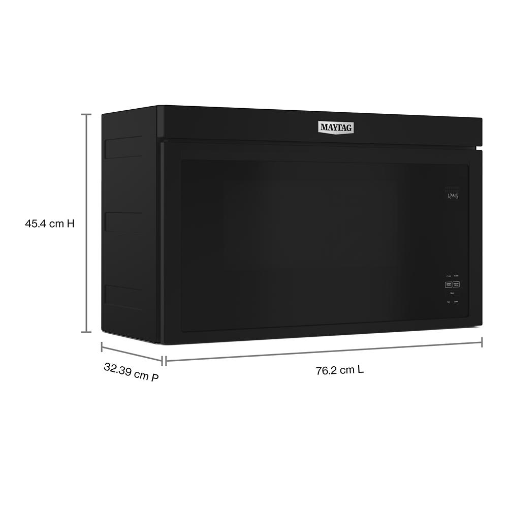 Maytag MMMF6030PB Over-The-Range Flush Built-In Microwave - 1.1 Cu. Ft.