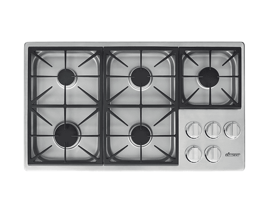 Dacor HDCT365GSLP 36" Dual Gas Cooktop, Liquid Propane