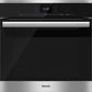 Miele H6560B H 6560 B Am 24 Inch Convection Oven With Airclean Catalyzer And Roast Probe For Precise Cooking.