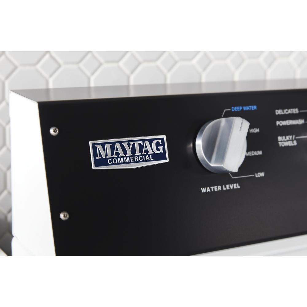 Maytag MVWP586GW Commercial-Grade Residential Agitator Washer - 3.5 Cu. Ft.