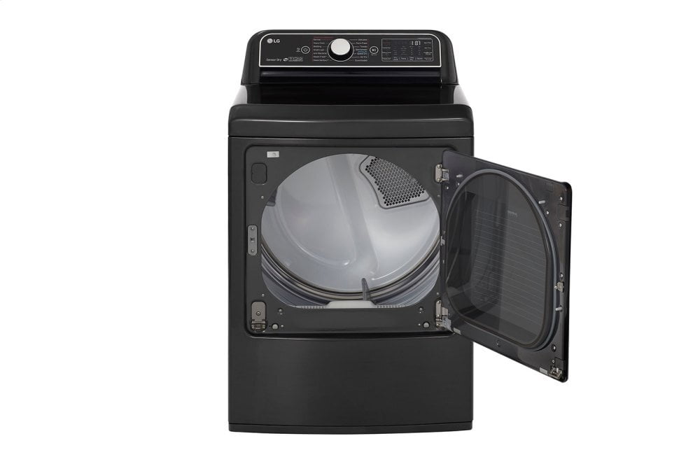 Lg DLEX7900BE 7.3 Cu.Ft. Smart Wi-Fi Enabled Electric Dryer With Turbosteam&#8482;
