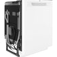 Ge Appliances GDP670SGVWW Ge® Top Control With Stainless Steel Interior Dishwasher With Sanitize Cycle