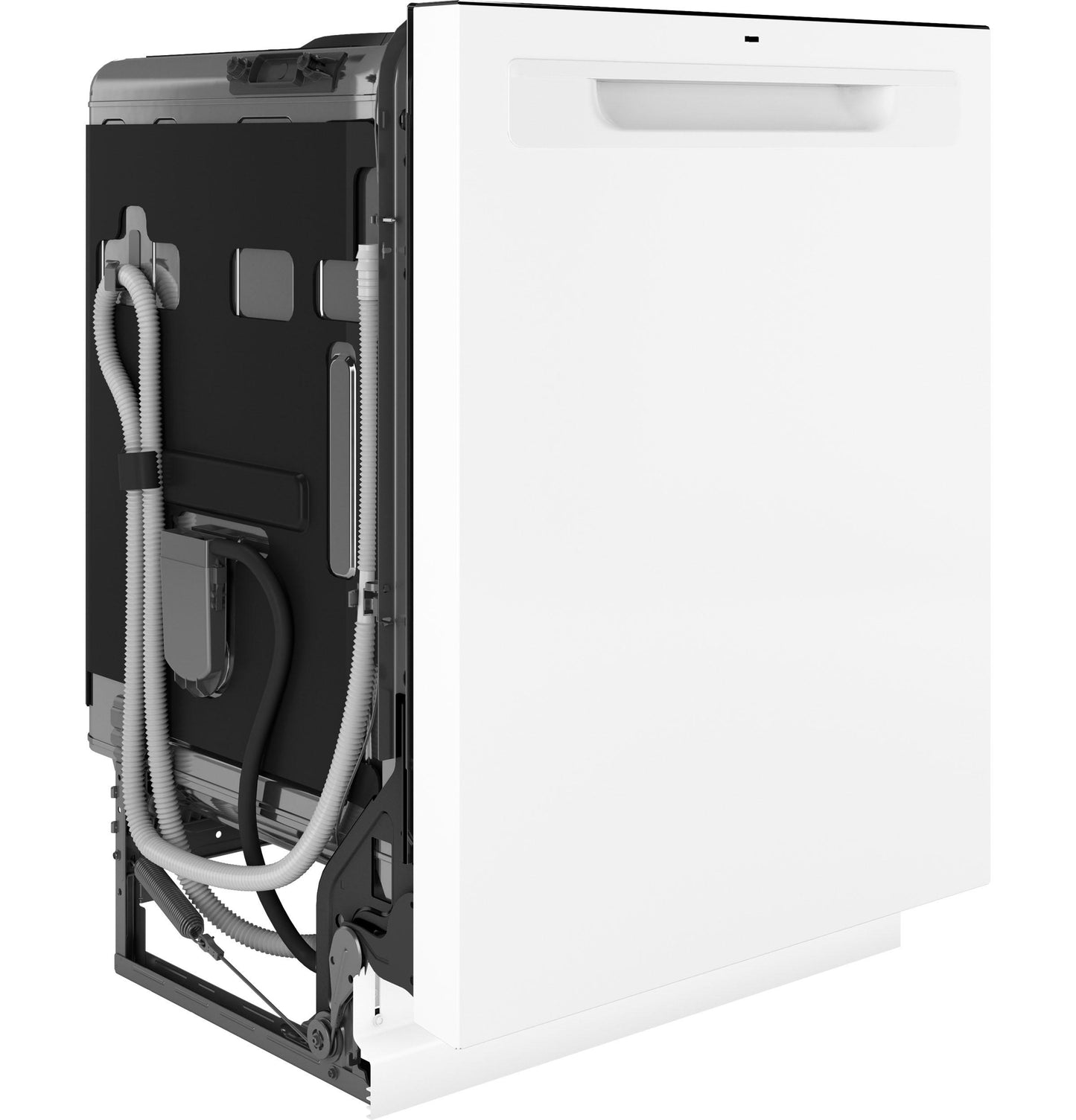 Ge Appliances GDP670SGVWW Ge® Top Control With Stainless Steel Interior Dishwasher With Sanitize Cycle