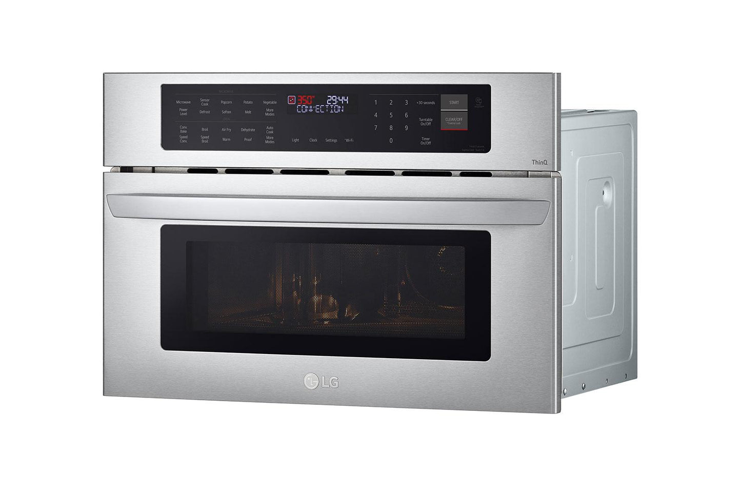 Lg MZBZ1715S 1.7 Cu. Ft. Smart Wi-Fi Enabled Built-In Speed Oven & Microwave