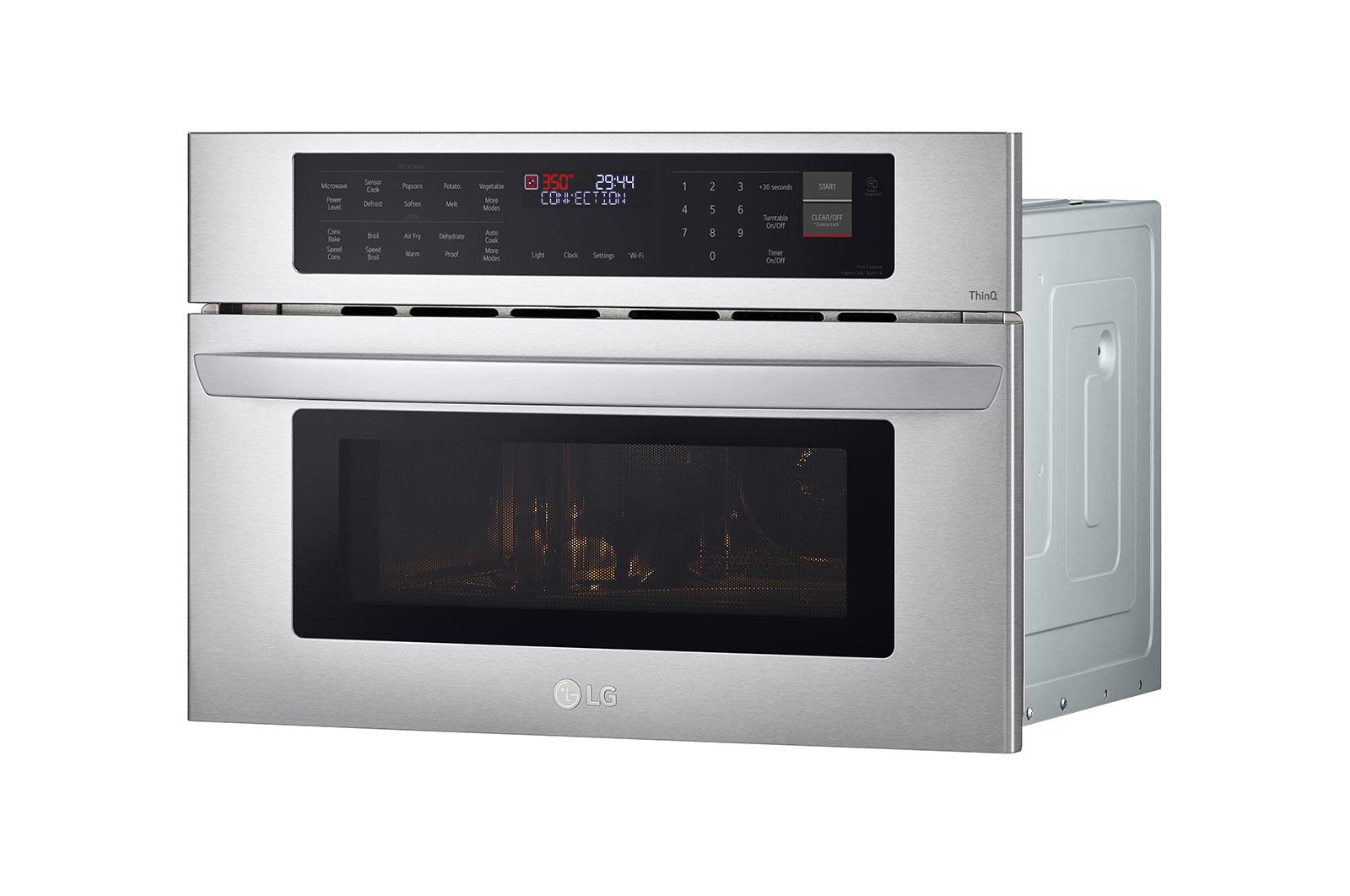 Lg MZBZ1715S 1.7 Cu. Ft. Smart Wi-Fi Enabled Built-In Speed Oven & Microwave