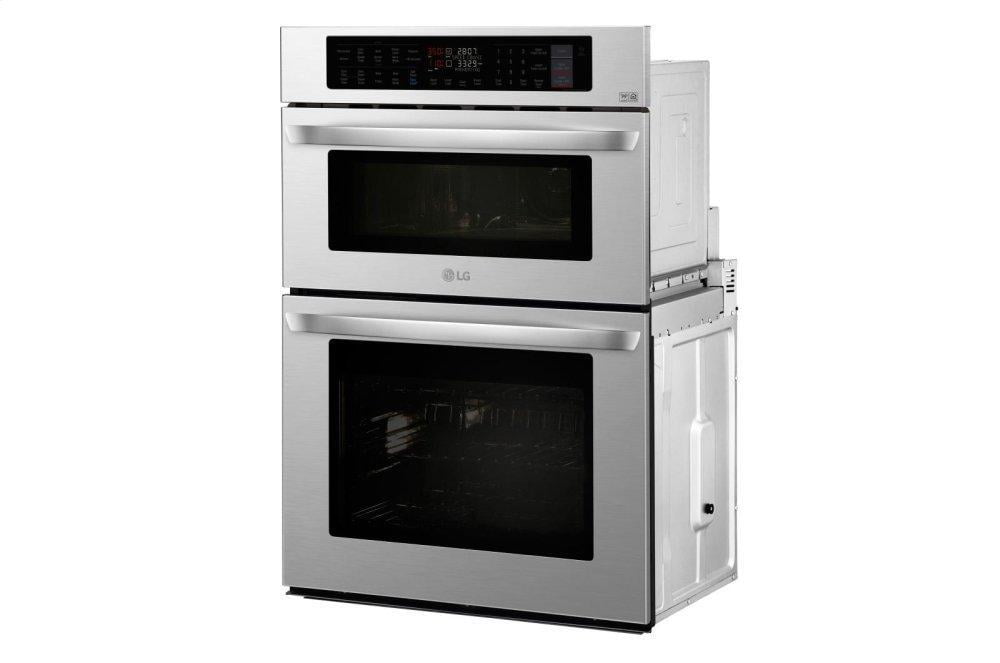 Lg LWC3063ST 1.7/4.7 Cu. Ft. Smart Wi-Fi Enabled Combination Double Wall Oven