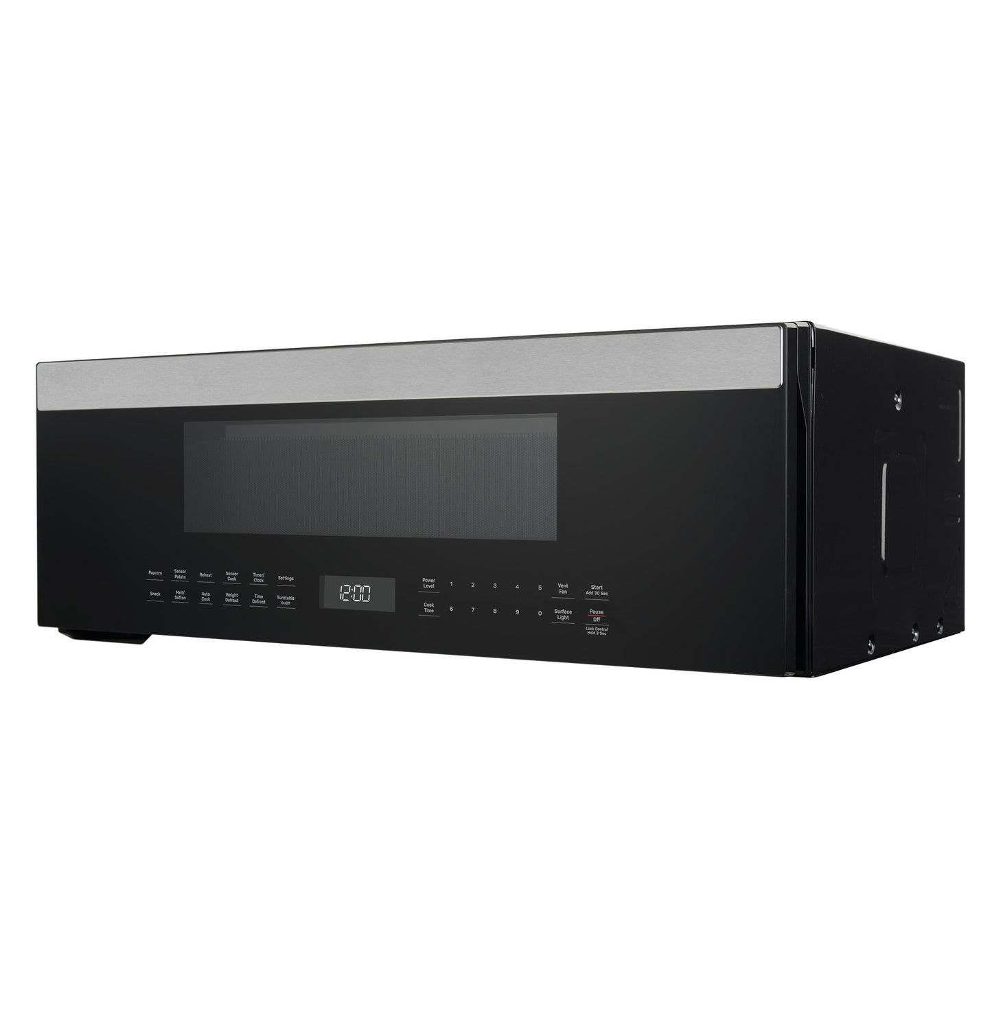 Ge Appliances UVM9125STSS 1.2 Cu. Ft. Over-The-Range Low Profile Sensor Microwave Oven