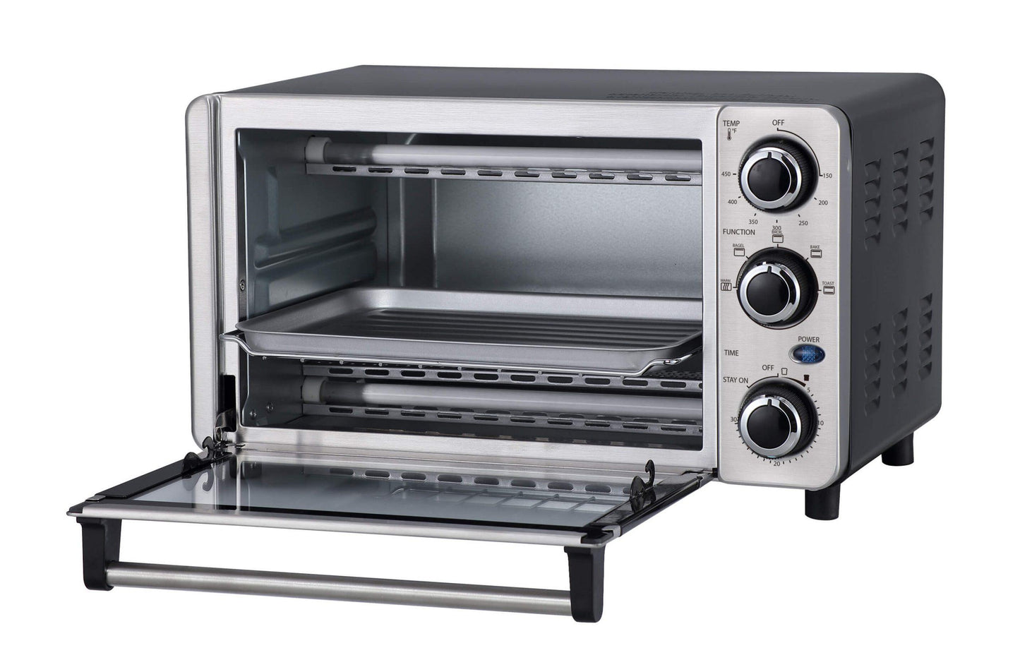 Danby DBTO0412BBSS Danby 0.4 Cu Ft/12L 4 Slice Countertop Toaster Oven