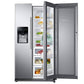 Samsung RH25H5611SR 25 Cu. Ft. Food Showcase Side-By-Side Refrigerator With Metal Cooling In Stainless Steel