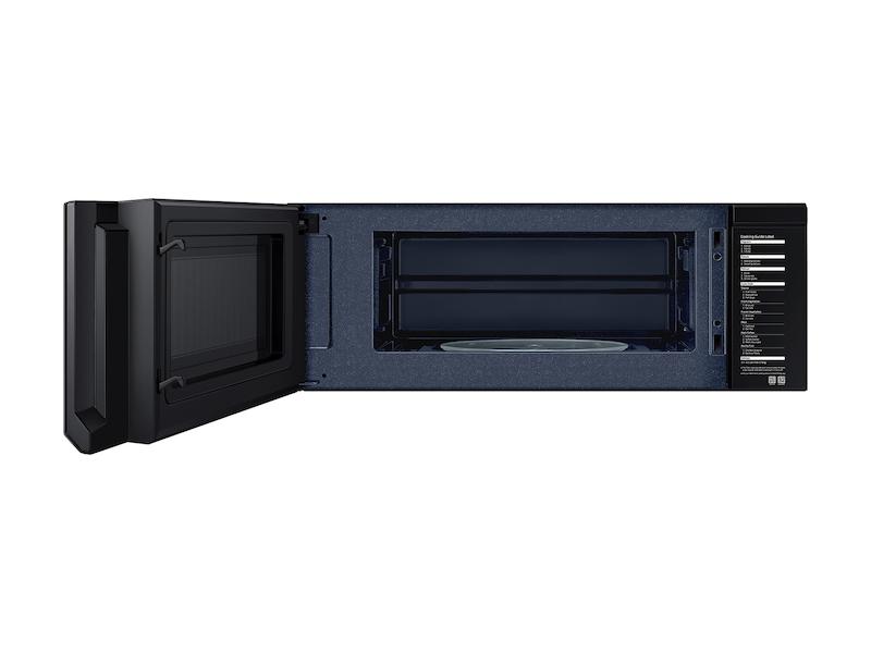 Samsung ME11CB751012 1.1 Cu. Ft. Bespoke Smart Slim Over-The-Range Microwave With 400 Cfm Hood Ventilation, Wi-Fi & Voice Control In White Glass