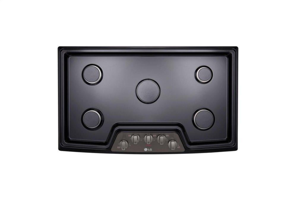 Lg LCG3611BD 36'' Gas Cooktop With Superboil™