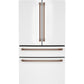Cafe CGE29DP4TW2 Café™ Energy Star® 28.7 Cu. Ft. Smart 4-Door French-Door Refrigerator With Dual-Dispense Autofill Pitcher