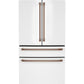 Cafe CGE29DP4TW2 Café™ Energy Star® 28.7 Cu. Ft. Smart 4-Door French-Door Refrigerator With Dual-Dispense Autofill Pitcher