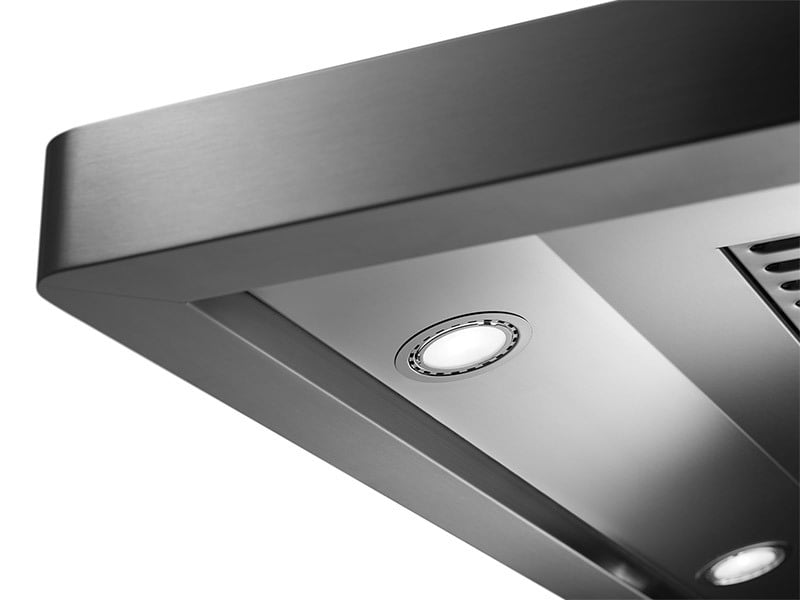 Dacor DHI542 54" Chimney Island Hood, Silver Stainless Steel
