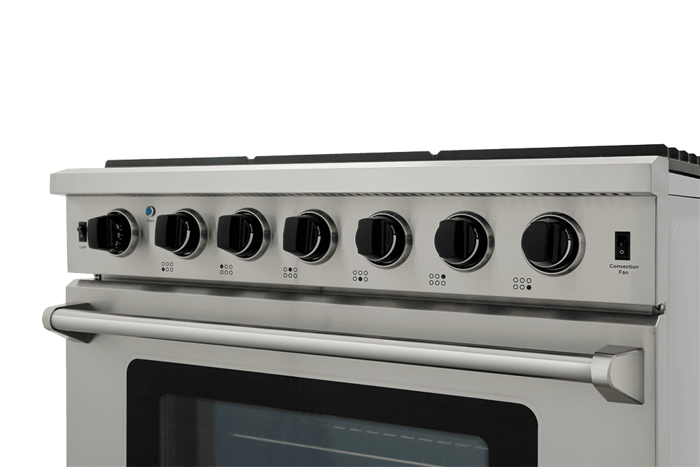 Thor Kitchen LRG3601U Thor Kitchen - 36 Inch Professional Gas Range In Stainless Steel
