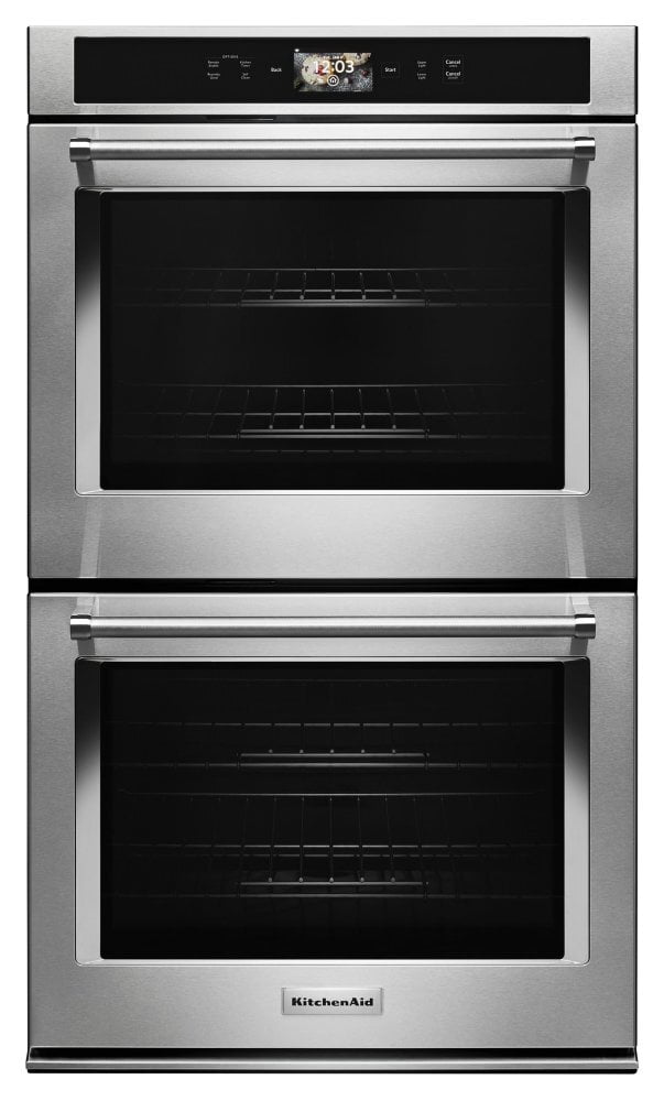 Kitchenaid KODE900HSS Smart Oven+ 30" Double Oven With Powered Attachments - Stainless Steel