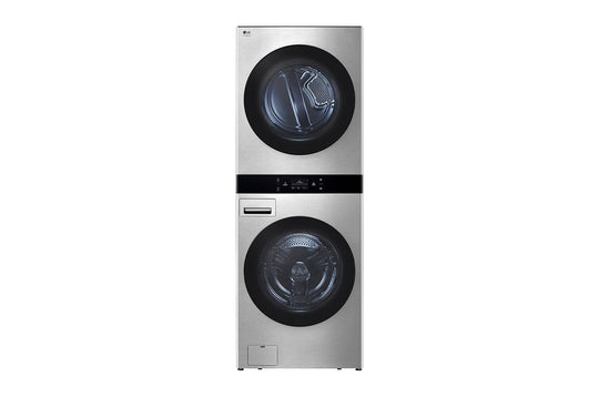Lg SWWE50N3 Lg Studio Washtower&#8482; Smart Front Load 5.0 Cu. Ft. Washer And 7.4 Cu. Ft. Electric Dryer With Center Control&#8482;
