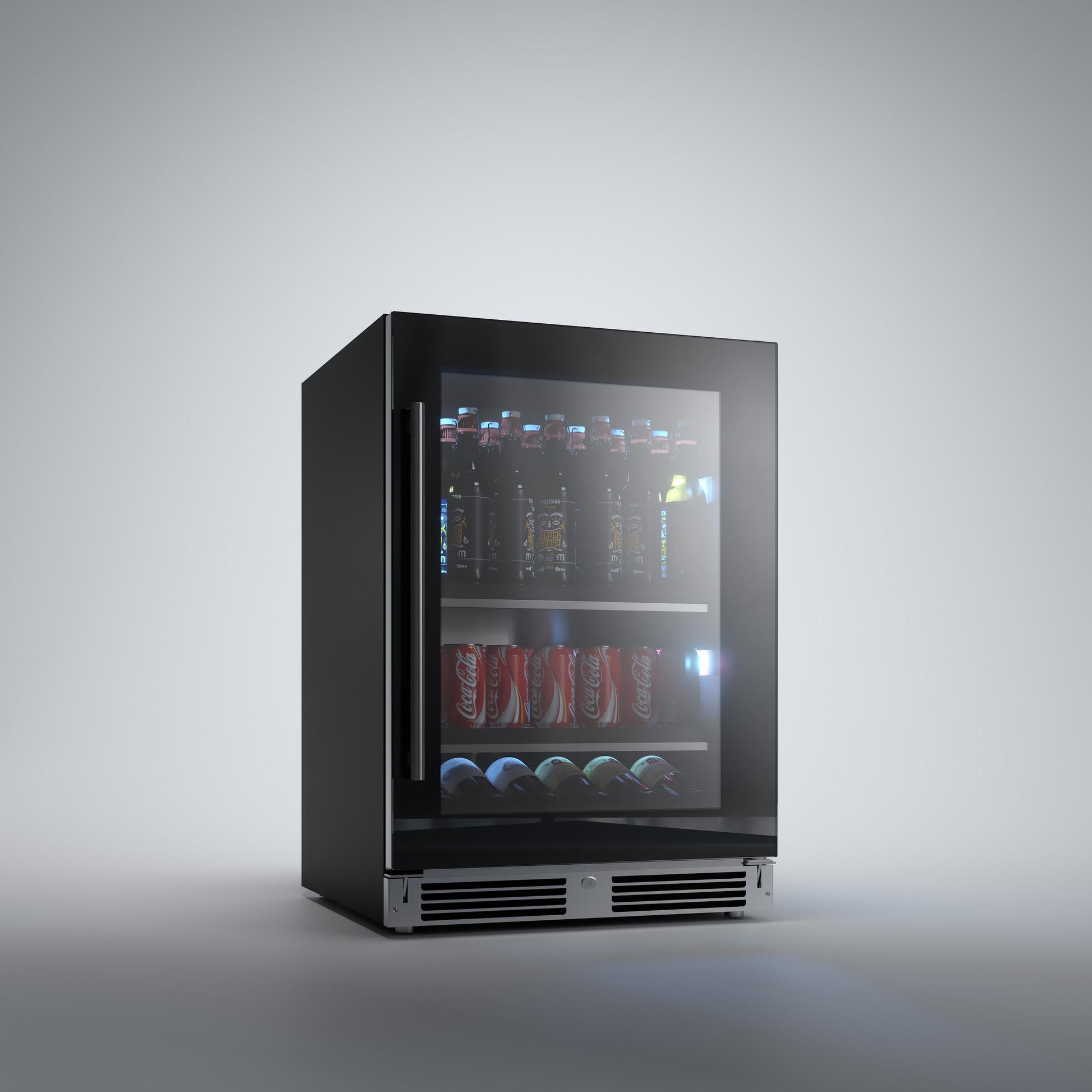 Xo Appliance XOU24BCGBL Beverage Center 24" Black Glass Lh