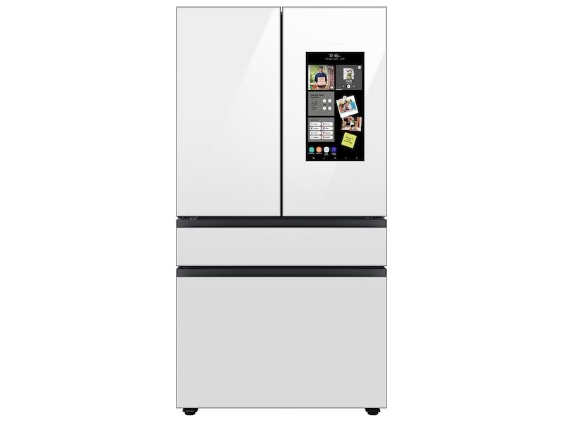 Samsung RF29BB890012 Bespoke 4-Door French Door Refrigerator (29 Cu. Ft.) With Family Hub&#8482; In White Glass