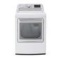 Lg DLEX7800WE 7.3 Cu.Ft. Smart Wi-Fi Enabled Electric Dryer With Turbosteam™